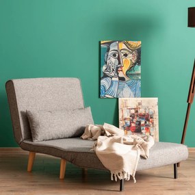 Fotoliu Folde Single Light Grey