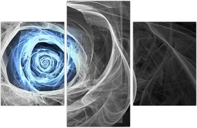 Tablou - Abstract Rose Blue (90x60 cm)