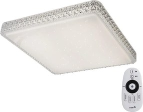 Plafonieră LED dimabilă Globo 41339-48 KELLY LED/48W/230V + telecomandă