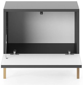 Noptieră Lamellito L4  (negru + auriu). 1098838