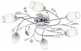 Plafoniera moderna 6 becuri G9 led Pitale 95162 Eglo