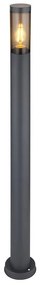 Stalp mediu pentru iluminat exterior design modern IP44 Boston antracit