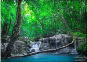 Tablou - Cascada Erawan, Kanchanaburi, Thailanda (70x50 cm)
