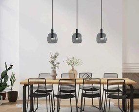 Pendul LED design modern Panil auriu