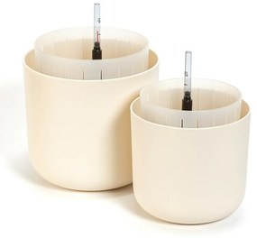 Plastia Ghiveci cu auto-apărare Tolita Air cream,16 cm diametru, diam. 16 cm
