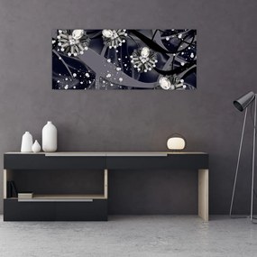 Tablou - Diamante în spațiu (120x50 cm)