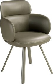 Scaun modern design italian Olive green