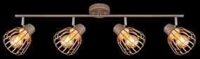 Globo 54663-4 - Spot OLIN 4xE27/40W/230V