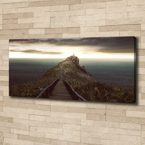 Tablou canvas Calea pe stâncă