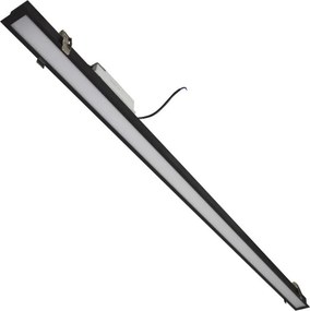 Plafonieră LED REDOM LED/42W/230V 4000K 120 cm neagră