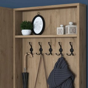 Set de hol Pone White and Walnut II