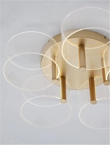 Lustra LED aplicata design ultra-modern GATLIN 28W