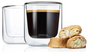 Set 2 buc. căni termice pentru cafea/aperitiv 200ml NERO - Blomus