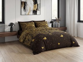 Lenjerie din microfibra VISATA negru Dimensiune lenjerie de pat: 70 x 80 cm | 140 x 200 cm