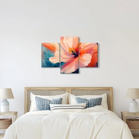 Tablou - Floare pictată (90x60 cm)