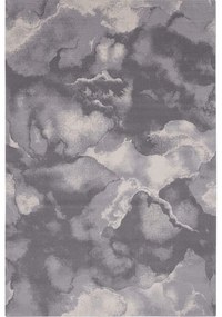 Covor gri din lână 133x180 cm Cirrus – Agnella