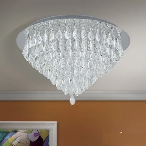 Lustra eleganta cristal K9 diametru 75cm Celeste DLU 2401/75 chrom OR