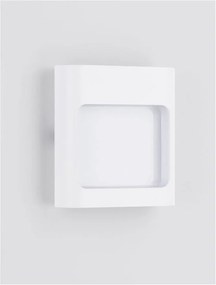 Aplica LED iluminat exterior modern IP54 TALL alb