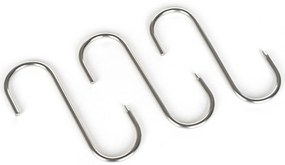 Banquet Cârlig din oțel inoxidabil pentruafumătoare AKCENT 13 x 9 cm, 3 buc., M