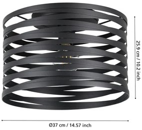 Plafonieră CREMELLA 1xE27/60W/230V Eglo 900164