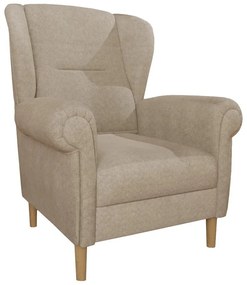 Fotoliu maro deschis wing Swan – Ropez