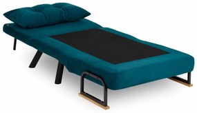 Fotoliu Sando Single Petrol Green