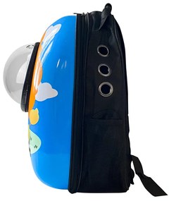 Rucsac pentru transportul animalelor de companie, cu model leu