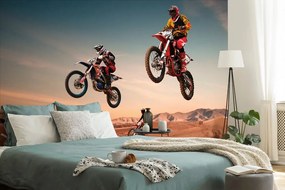 Fototapet motocicliști