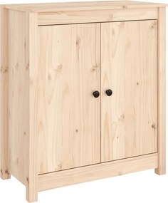 vidaXL Servantă, 70x35x80 cm, lemn masiv de pin