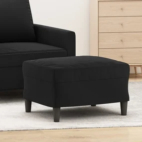 349298 vidaXL Taburet, negru, 60x50x41 cm, catifea
