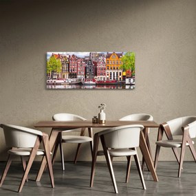 Tablou - Amsterdam, case de dans (120x50 cm)