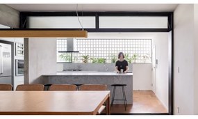 Lustră LED pe cablu LOOK LED/48W/230V 4000K 150 cm stejar APLED