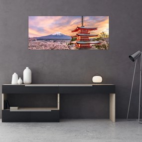 Tablou - Fuji,Japonia (120x50 cm)