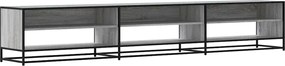 vidaXL Comodă TV, gri sonoma, 270x40x46 cm, lemn compozit