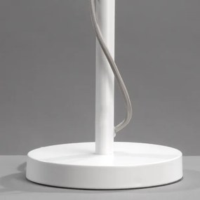 Lampă de masă ONLI WIRE 1xE27/15W/230V 48 cm gri/alb