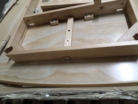 Oferta Masa de dining cu blat in decor stejar BRANDO 120(160)x80, extensibila II. calitate