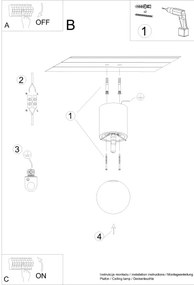 Spot Sollux SL.1191 BOOMO 1xG9/8W/230V