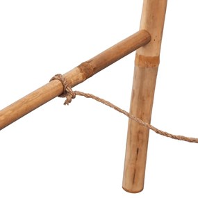Scara dubla pentru prosoape cu 5 trepte din bambus 50 x 160 cm