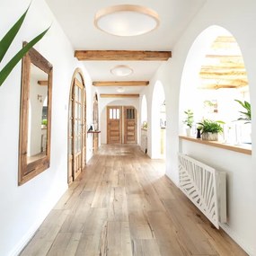 Plafonieră NATURAL SLIM 3xE27/60W/230V ø 47 cm pin