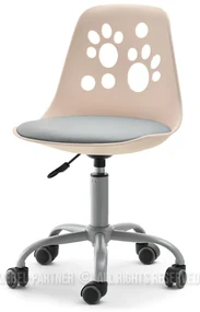 Scaun pentru copii Footy (roz gri + gri). 1109927