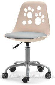 Scaun pentru copii Footy (roz gri + gri). Promo -12%. 1109927