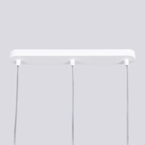 Lustră pe cablu Sollux SL.1693 LIRO 3xGU10/10W/230V alb