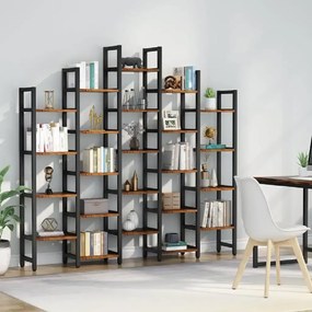 Biblioteca ,solid wood,lemn, Homs,seria A-620,218x27x210 cm ,630106