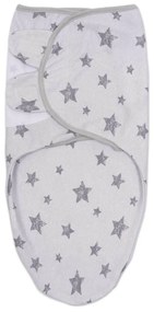 Sistem de infasat reglabil 0-3 luni din bumbac Kidizi Galaxy Grey