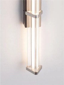 Aplica de perete LED 3000K PHEME nickel satinat