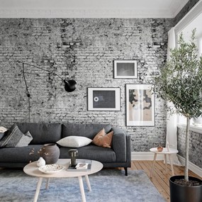 Fototapet, Barcelona, Grey, Rebel Walls