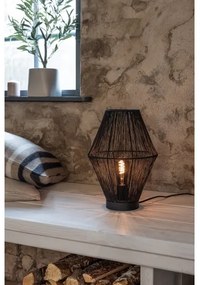 Lampă de masă Markslöjd 108666 CASA 1xE27/40W/230V negru