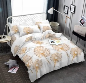 Lenjerie de pat din microfibra GOLDEN SEED albă Dimensiune lenjerie de pat: 70 x 80 cm | 140 x 200 cm