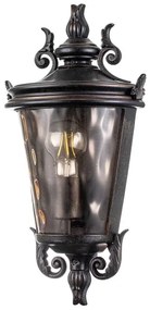 Elstead BT7-M - Aplica de perete pentru exterior BALTIMORE, 1xE27/60W/230V, IP44, finisaj bronz