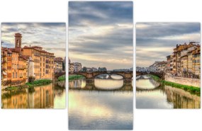 Tablou - Pod peste râu (90x60 cm)